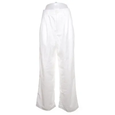 Kostuumbroek (Wit) van Commense Viscose, Polyester