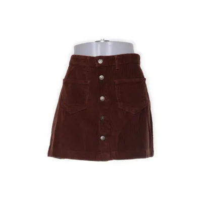 Skirt (Brown) from ONLY Blue Denim Cotton
