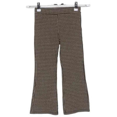 Pants (Beige, Black) from Minimarket Elastane, Polyester, Viscose