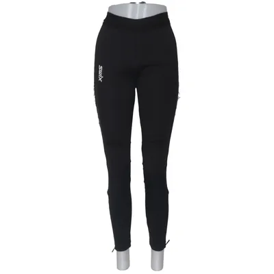 Træningsleggings (Sort) fra Swix Elastan, Polyamid, Polyester
