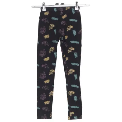 Leggings (Schwarz, Mehrfarbig) von MyWear Kids Baumwolle, Elasthan