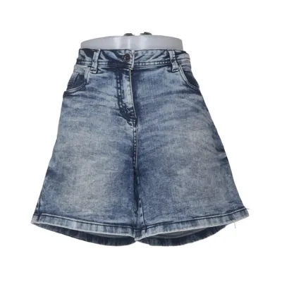 Denim shorts (Blauw) van Jessica Katoen, Elastaan