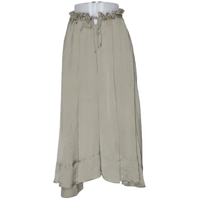 Maxi nederdel (Grøn) fra Zara Basic Polyester