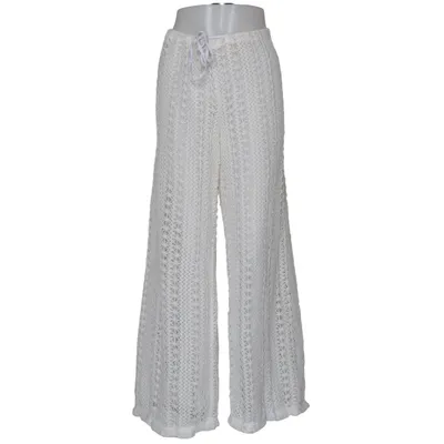 Palazzohose (Weiß) Polyester