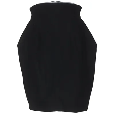 Skirt (Black) from Scene Polyester, Wool