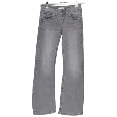 Jeans (Grå) från Gina Tricot Bomull, Elastan