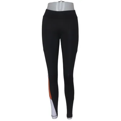 Collants de sport (Noir, Blanc, Orange) de MLY Sports Élasthane, Polyester