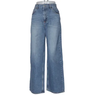 Spijkerbroek (Blauw) van Topshop Katoen, Polyester