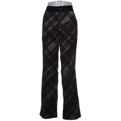 Palazzobyxor (Brun, Grå) från Robell Elastan, Polyester, Viskos