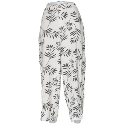Culottes (White, Black) from MyWear Woman Viscose
