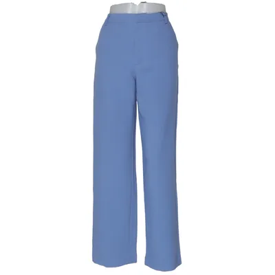 Palazzo broek (Blauw) van Moves Elastaan, Polyester, Viscose