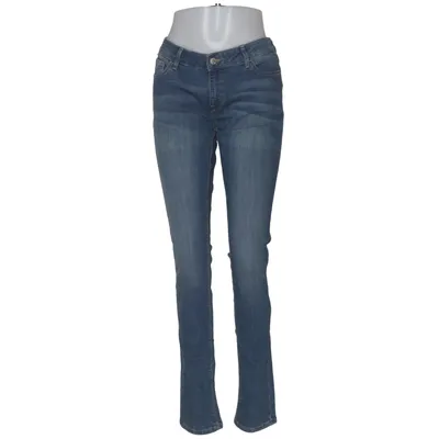 Jeans (Blå) från Denim by Lindex Bomull, Elastan, Polyester