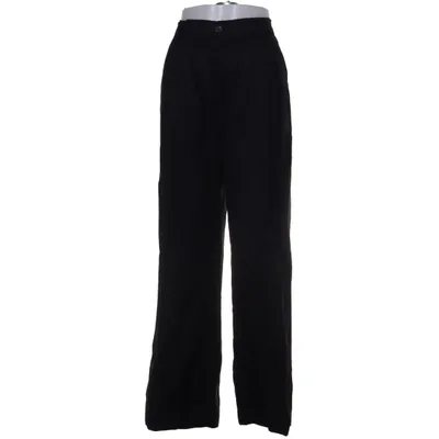 Palazzo pants (Black) from Lindex Linen, Viscose