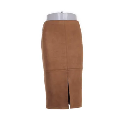 Skirt (Brown) from Stella Morgan Elastane, Polyester