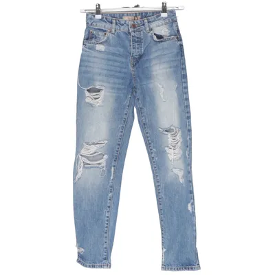 Spijkerbroek (Blauw) van Bershka Denim Collection Katoen