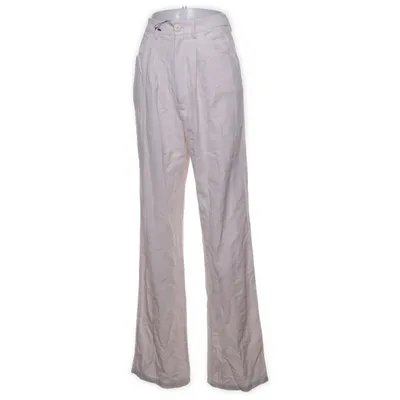 Palazzo broek (Beige) van Stradivarius Katoen, Linnen, Polyester, Viscose