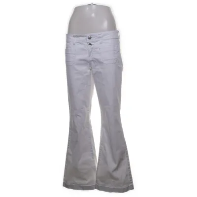 Jeans (Vit) från ESPRIT Denim Bomull, Elastan