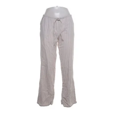 Palazzo pants (Beige, Multicolored) from Divided by H&M Linen, Cotton