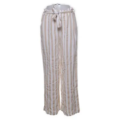 Palazzobyxor (Beige, Vit) från Seven Viskos