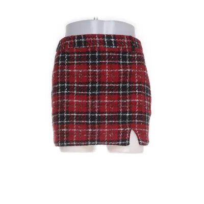Skirt (Red, Multicolored) from Seven Sisters Cotton, Polyester, Viscose