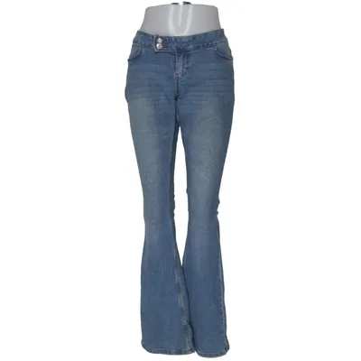 Jean (Bleu) de Vero Moda Denim Coton, Élasthane, Polyester