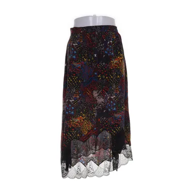 Rok (Zwart, Meerkleurig) van Zadig & Voltaire Elastaan, Polyamide, Zijde, Viscose