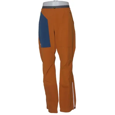 Pantalon d'extérieur (Orange, Bleu, Blanc) de Ortovox Élasthane, Laine de mouton, Polyamide
