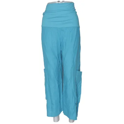 Culottes (Blå) fra Uno Danmark Bomuld, Elastan, Linned