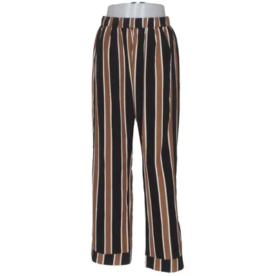 Pantalon patte d'éléphant (Noir, Marron, Blanc) de Sisters Point Polyester