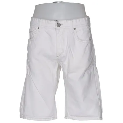 Short en jean (Rick Org. Sh Off White JJ JI 1-2-3 13) de Jack & Jones Coton