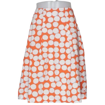 Skirt (Orange, White) from Just in Case Cotton