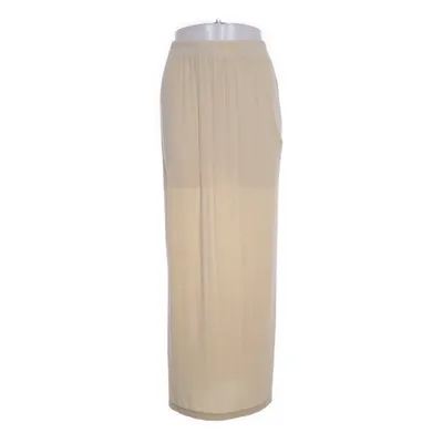 Långkjol (Beige) från Hopsack Acetat, Elastan