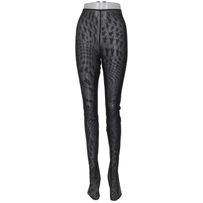 Panty (Zwart) van Mugler x H&M Polyamide, Elastaan