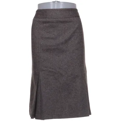Kjol (Grå) från Devernois Polyester, Silke, Ull