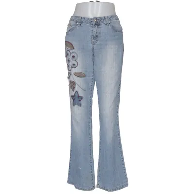 Jeans (Blå) från Plus Plus Bomull, Elastan, Polyester