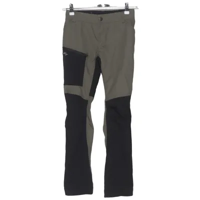 Outdoor pants (Green, Black) from Lundhags Organic cotton, Polyurethane, Recycled polyester