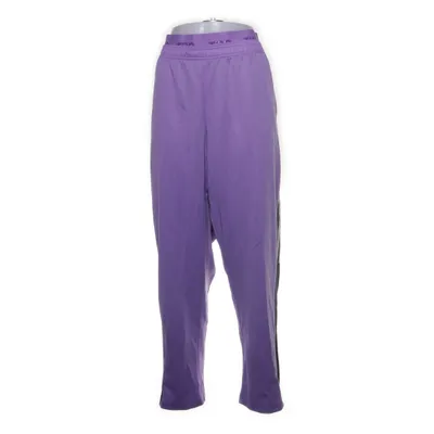 Träningsbyxor (Lila, Svart, Vit) från Adidas Bomull, Återvunnen polyester