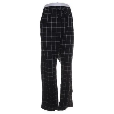 Pyjamasbukser (Sort, Hvid) fra H&M Bomuld