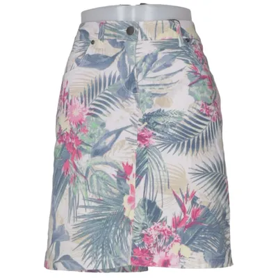 Jupe (Blanc, Multicolore) de Woman by Tchibo Coton, Élasthane, Polyester