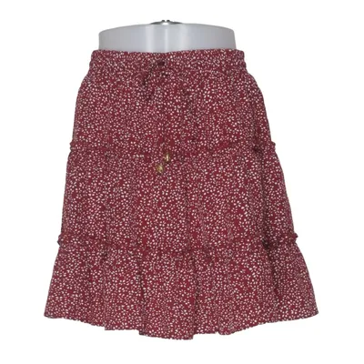 Kjol (Röd, Vit) från Yidarton Bomull, Polyester