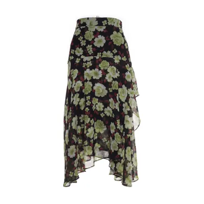 Kjol (Grön, Flerfärgad) från Soaked Polyester