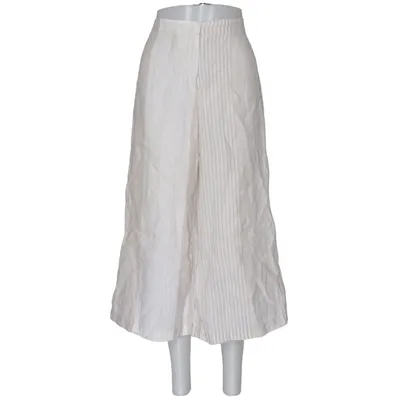 Culottes (Beige, Hvid) fra Vetono Linned