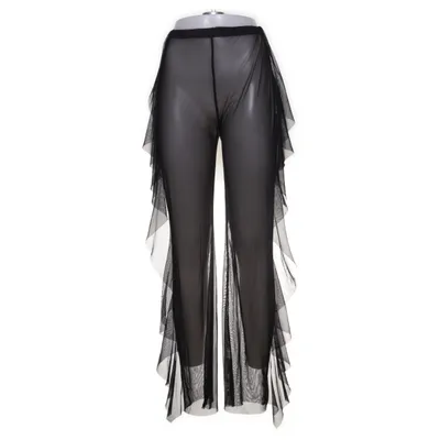 Byxor (Svart) från PrettyLittleThing Polyester