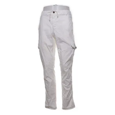 Pantalon cargo (Blanc) de Berwich Coton, Élasthane