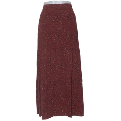 Maxi nederdel (Brun, Pink) fra House of Lola Elastan, Tencel