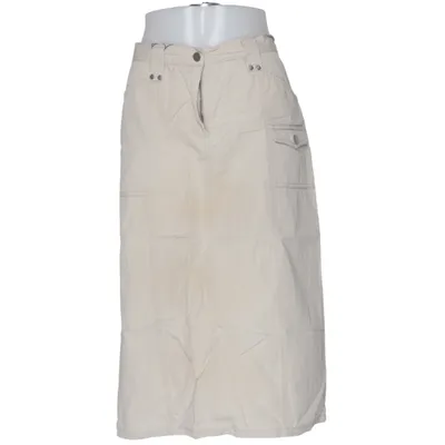 Skirt (Beige) from XLNT Woman Cotton