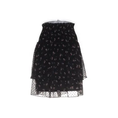 Kjol (Svart, Flerfärgad) från Bik Bok Återvunnen polyester
