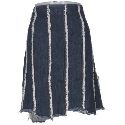 Spijkerrok (Blauw, Wit) van Dagmar Katoen, Elastaan