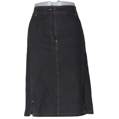 Jupe en jean (Gris) de G & Fa Coton, Élasthane, Polyester
