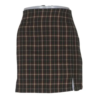 Skirt (Green, Beige, Brown) from Brandy Melville Elastane, Polyester, Viscose